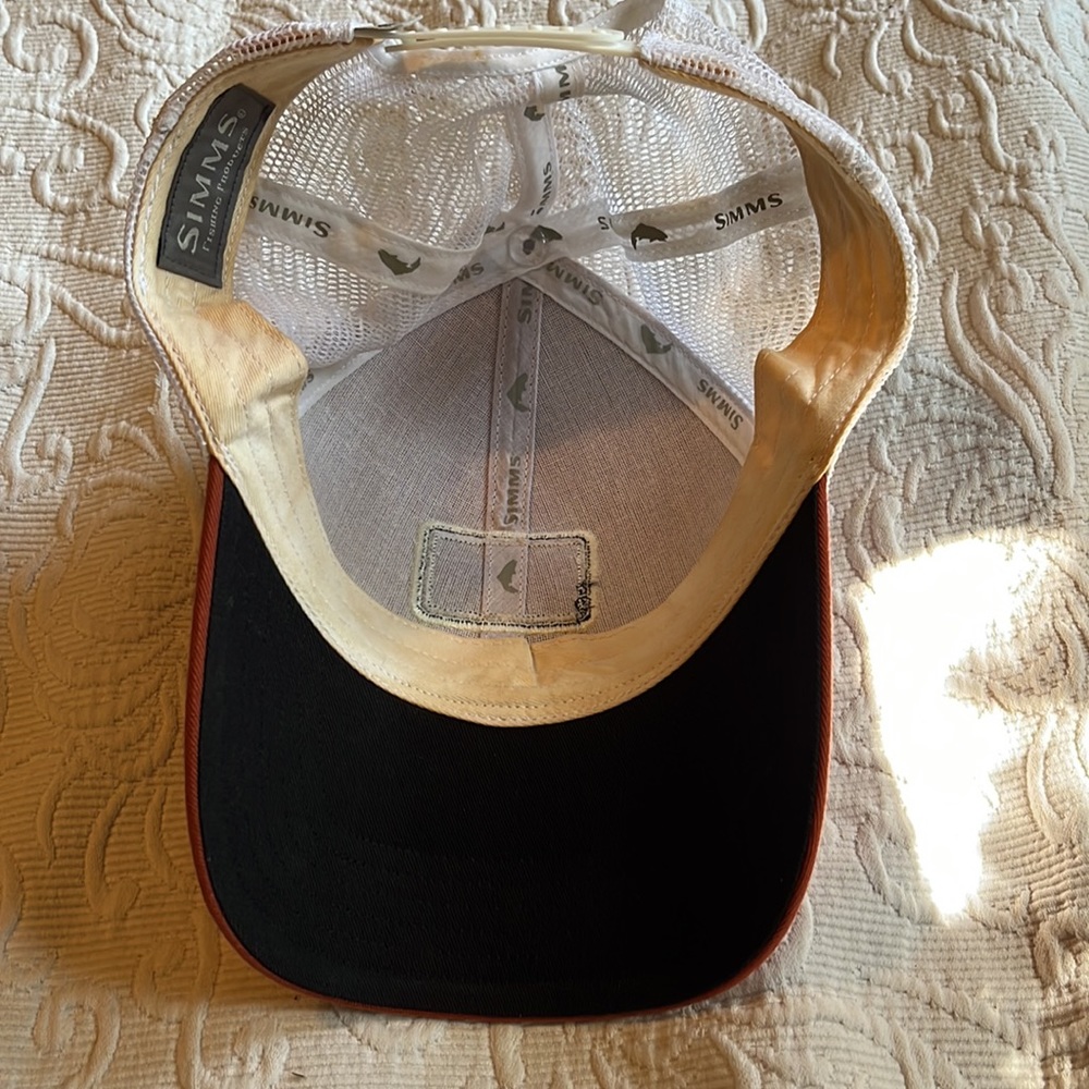 Simms Fishing Snap Back Baseball Hat - image 6